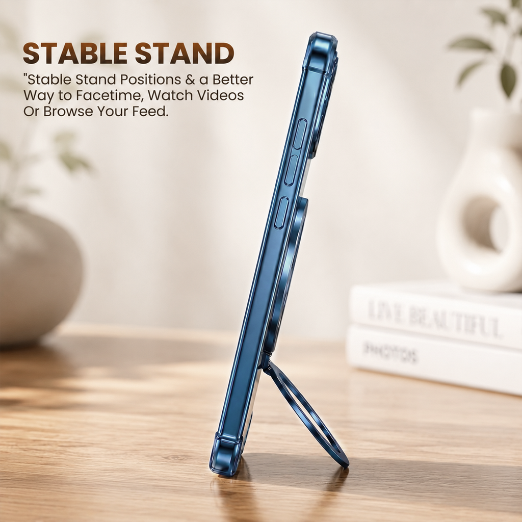 Vivo Y200 5G Premium Stress Buster Wheel Rotating Shockproof Airbags Case