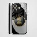 Oppo A5 Pro 5G Premium Acrylic Shockproof Glass Back Case (Satyamev Noir)
