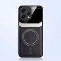 Oppo Reno 15 5G Premium Magsafe Magnetic Leather Lens Protective Case
