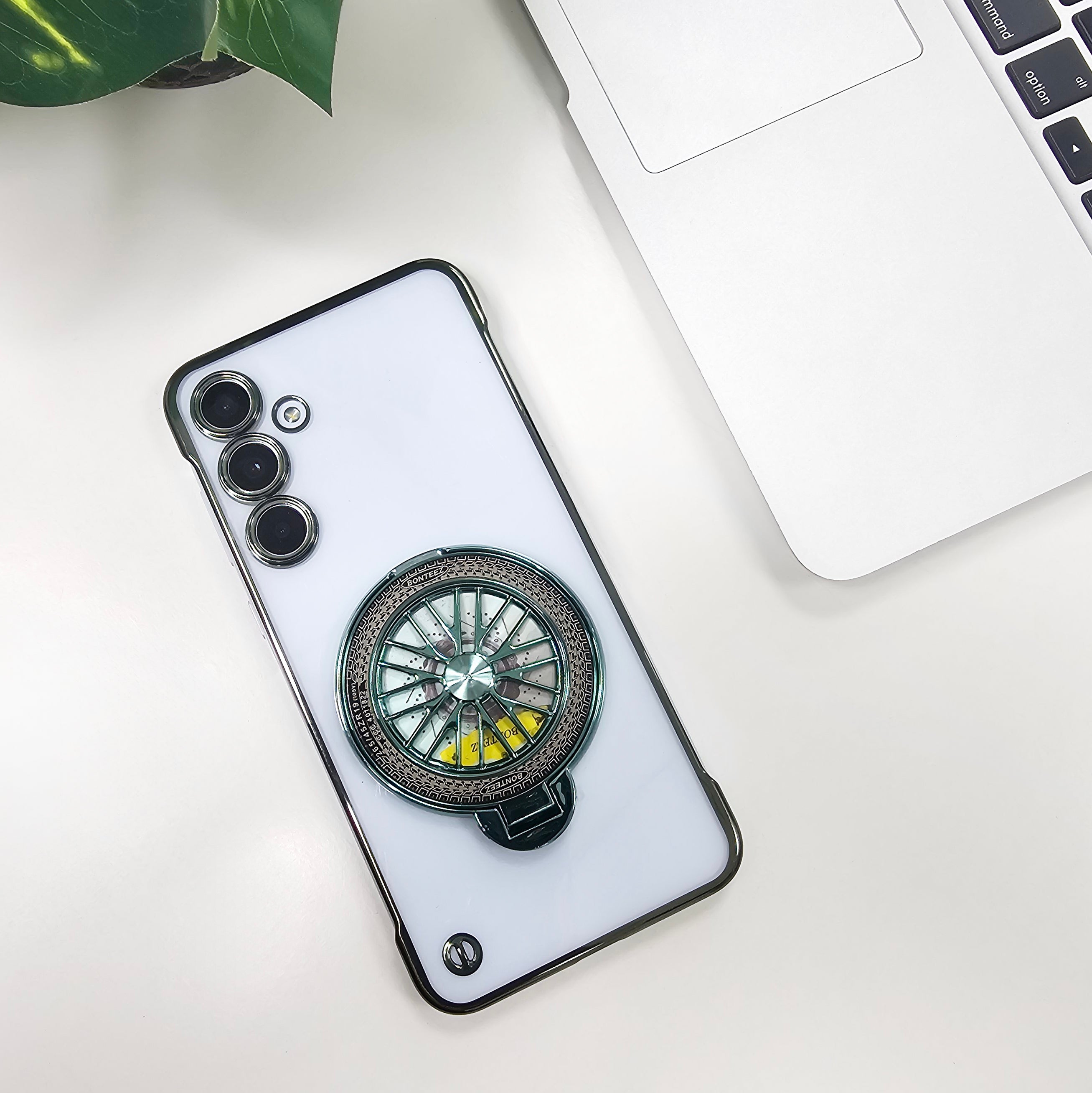Samsung Galaxy S23+ 5G Porsche® Wheel Frameless Case