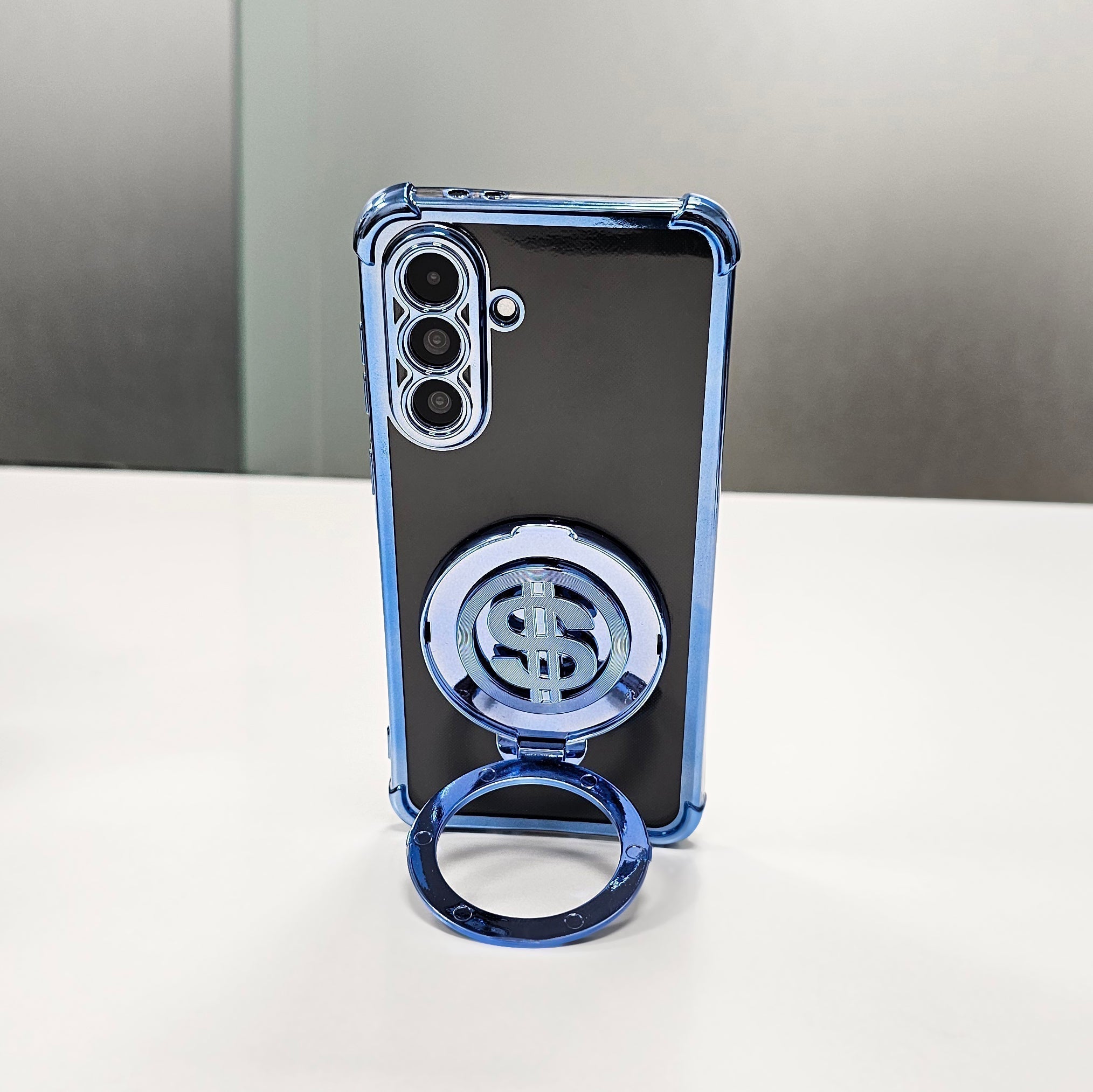 Samsung Galaxy A56 5G Four Corner Airbags 100% Original Astro Money Magnet Rotating Dollar Case