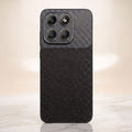 Motorola Edge 60 Pro 5G Carbon Fiber Leather Hybrid Phone Case