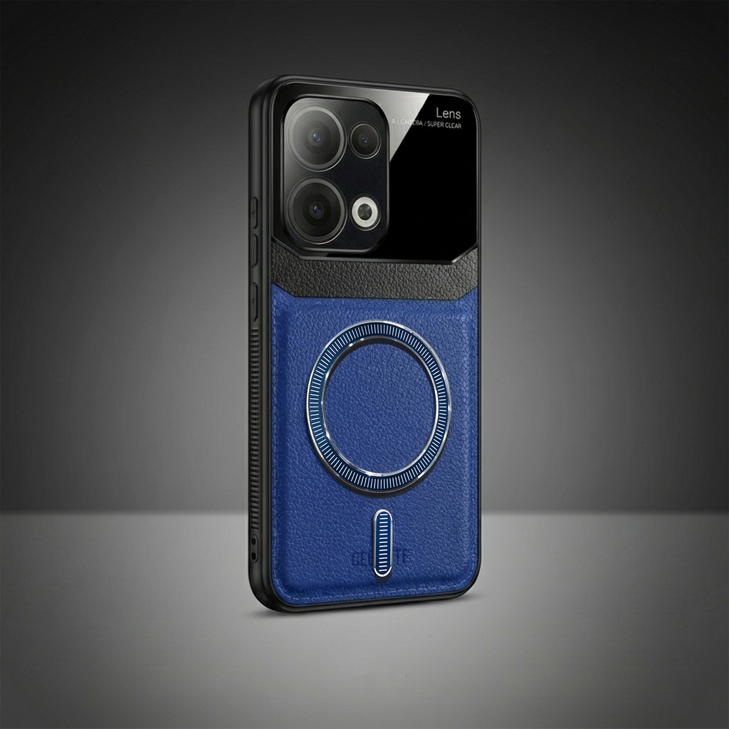 Oppo Reno 13 5G Premium Magsafe Magnetic Leather Lens Protective Case