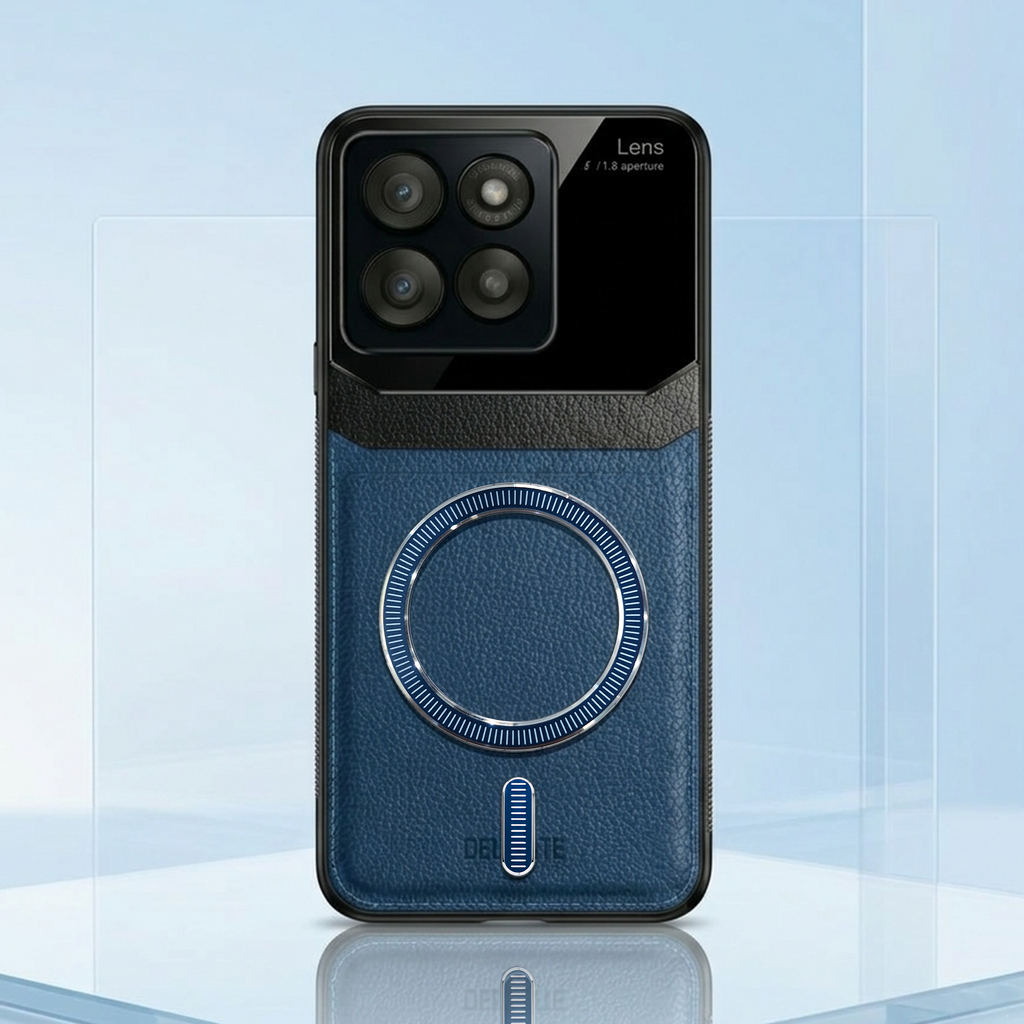 Motorola Edge 60 Pro 5G Premium Magsafe Magnetic Leather Lens Protective Case