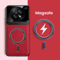 Oppo F31 Pro Plus 5G Premium Magsafe Magnetic Leather Lens Protective Case