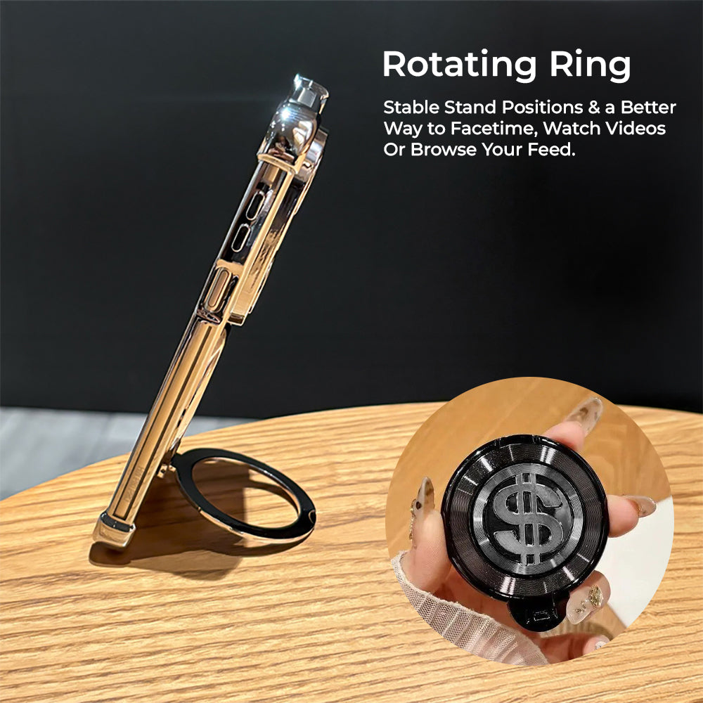 Nothing Phone 4a 5G Four Corner Airbags 100% Original Astro Money Magnet Rotating Dollar Case