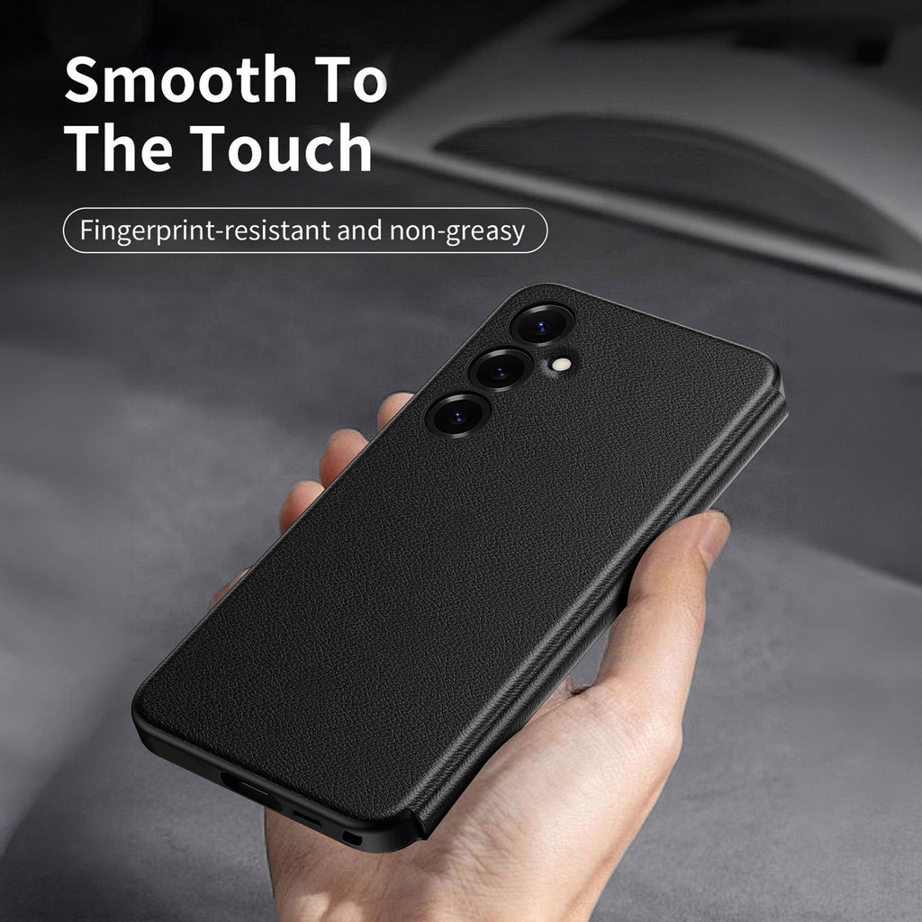 Samsung Galaxy S24 5G Smart Side Window Flip Leather Case