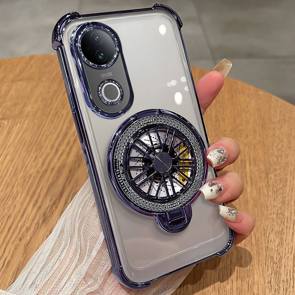 Vivo V50 5G Premium Stress Buster Wheel Rotating Shockproof Airbags Case