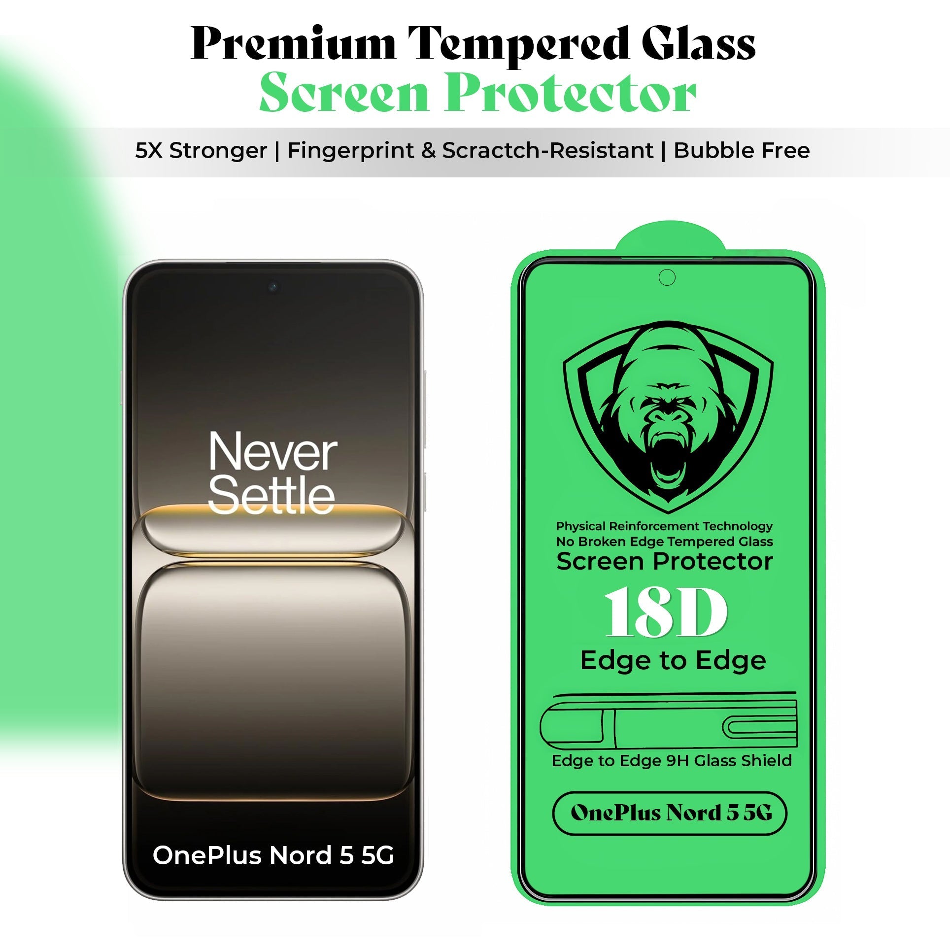 OnePlus Nord 5 5G Luxury Four Corner Invincible Bracket Ring Stand Case