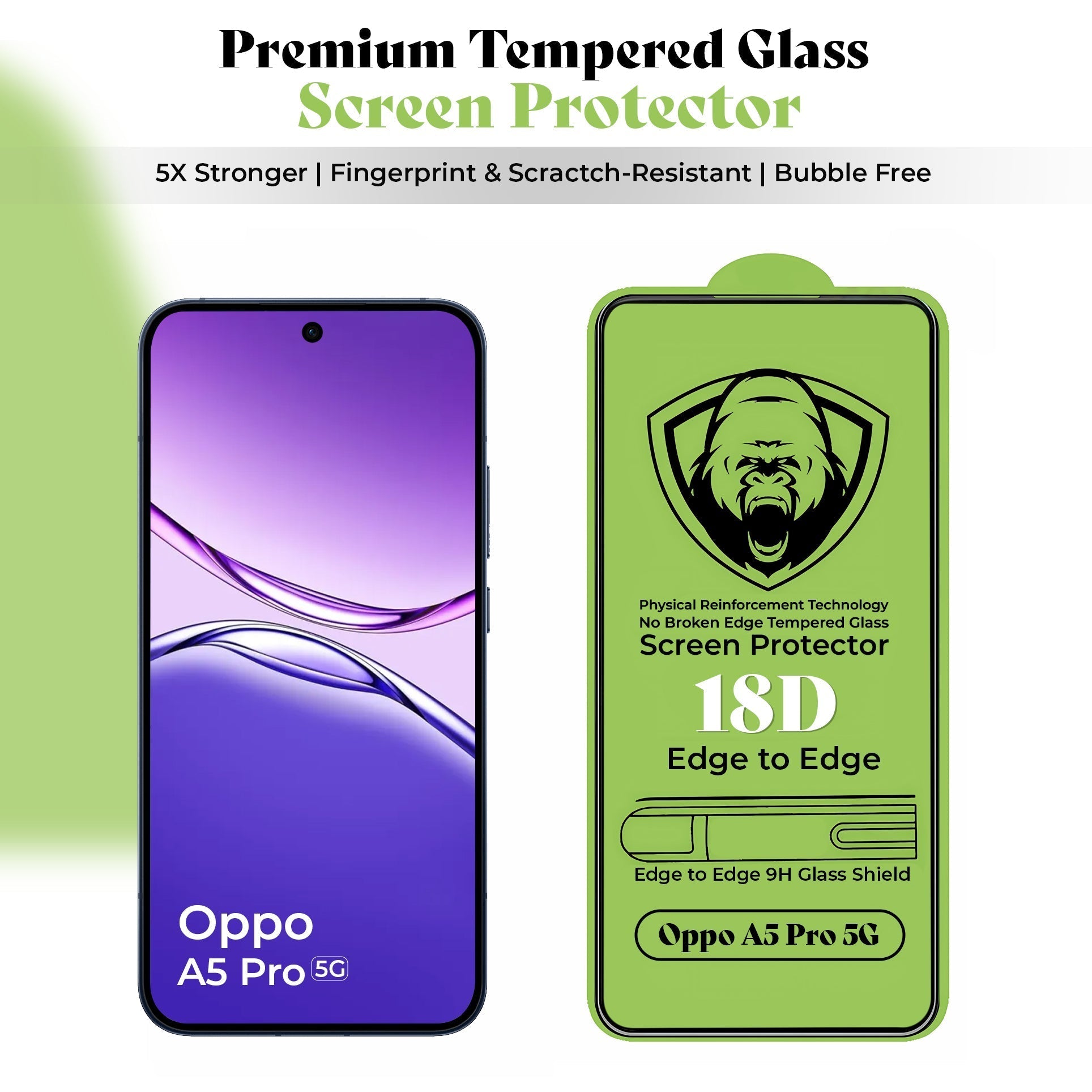 Oppo A5 Pro 5G Original Luxury Magnifier Ring Stand Shockproof Airbags Corner Case