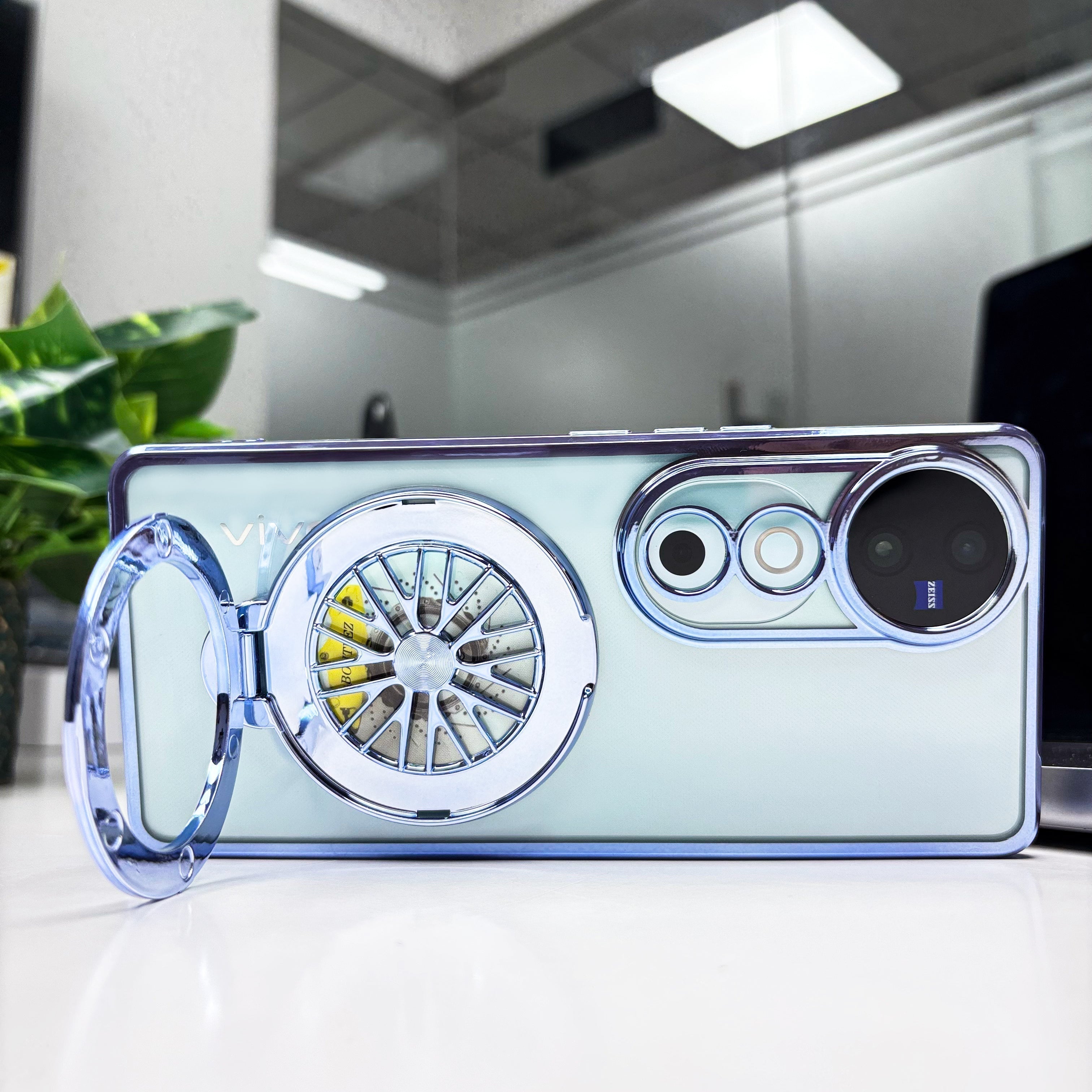 Vivo V40 Pro 5G Ferrari Wheel Electroplating Case