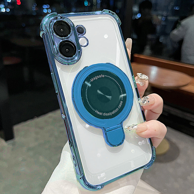 Vivo X200 FE 5G Phone case with blue ring holder 