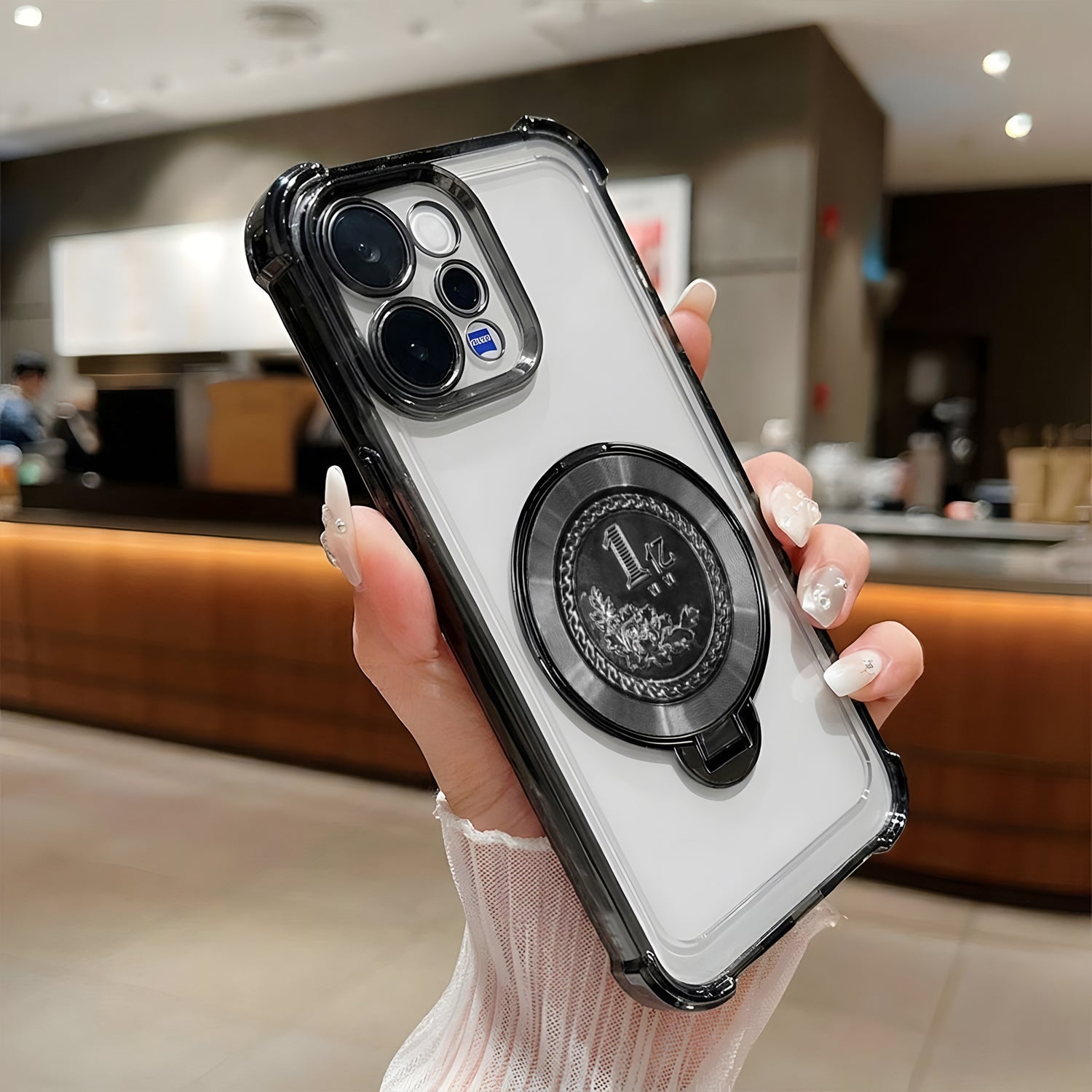 Vivo V70 5G Premium Billion Wheel Rotating Shockproof Airbags Case