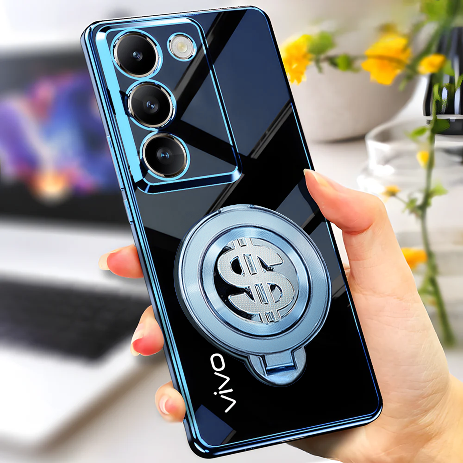Vivo Y200e 5G Electroplating Dollar Case