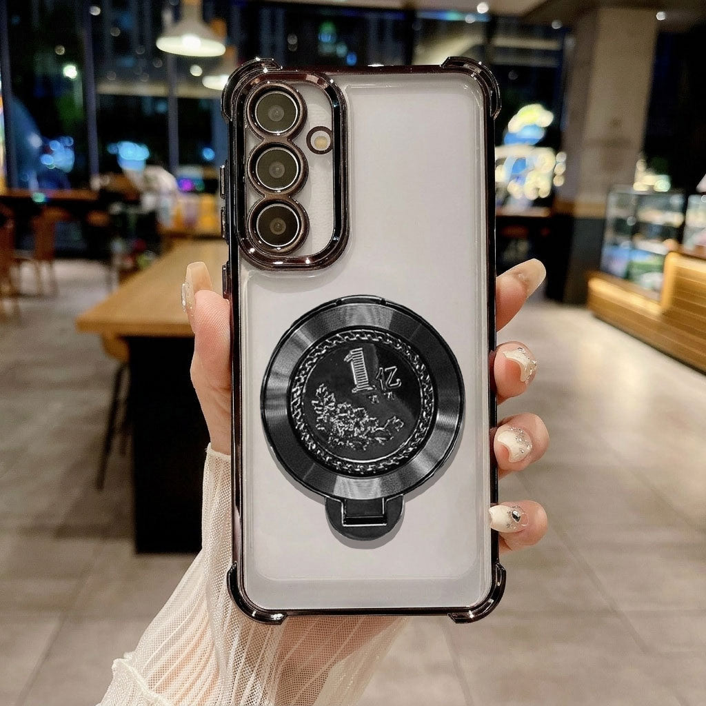 Samsung Galaxy A15 5G Premium Billion Wheel Rotating Shockproof Airbags Case