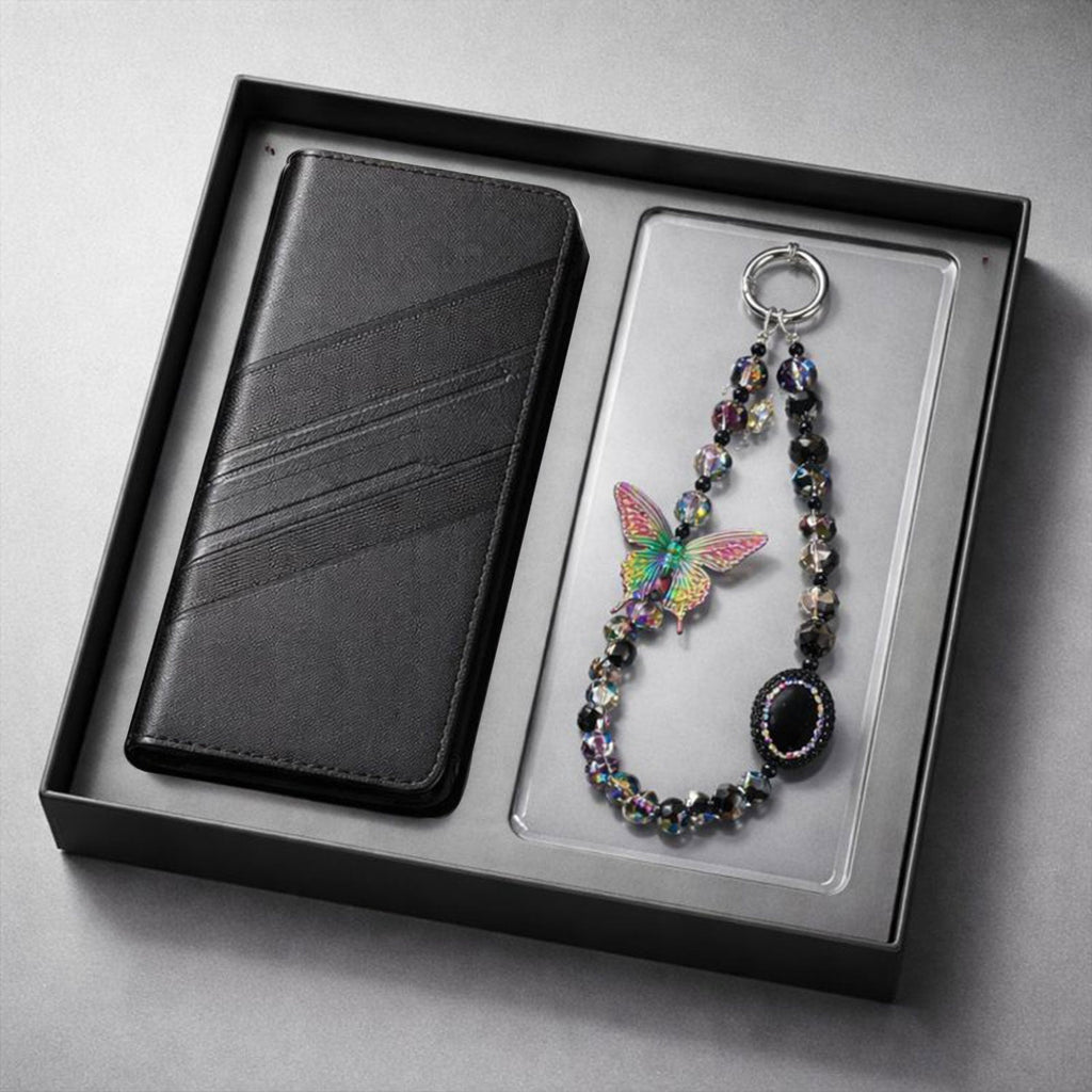 Vivo T4 5G Retro PU Leather Magnetic Wallet Flip Case with Charm Strap