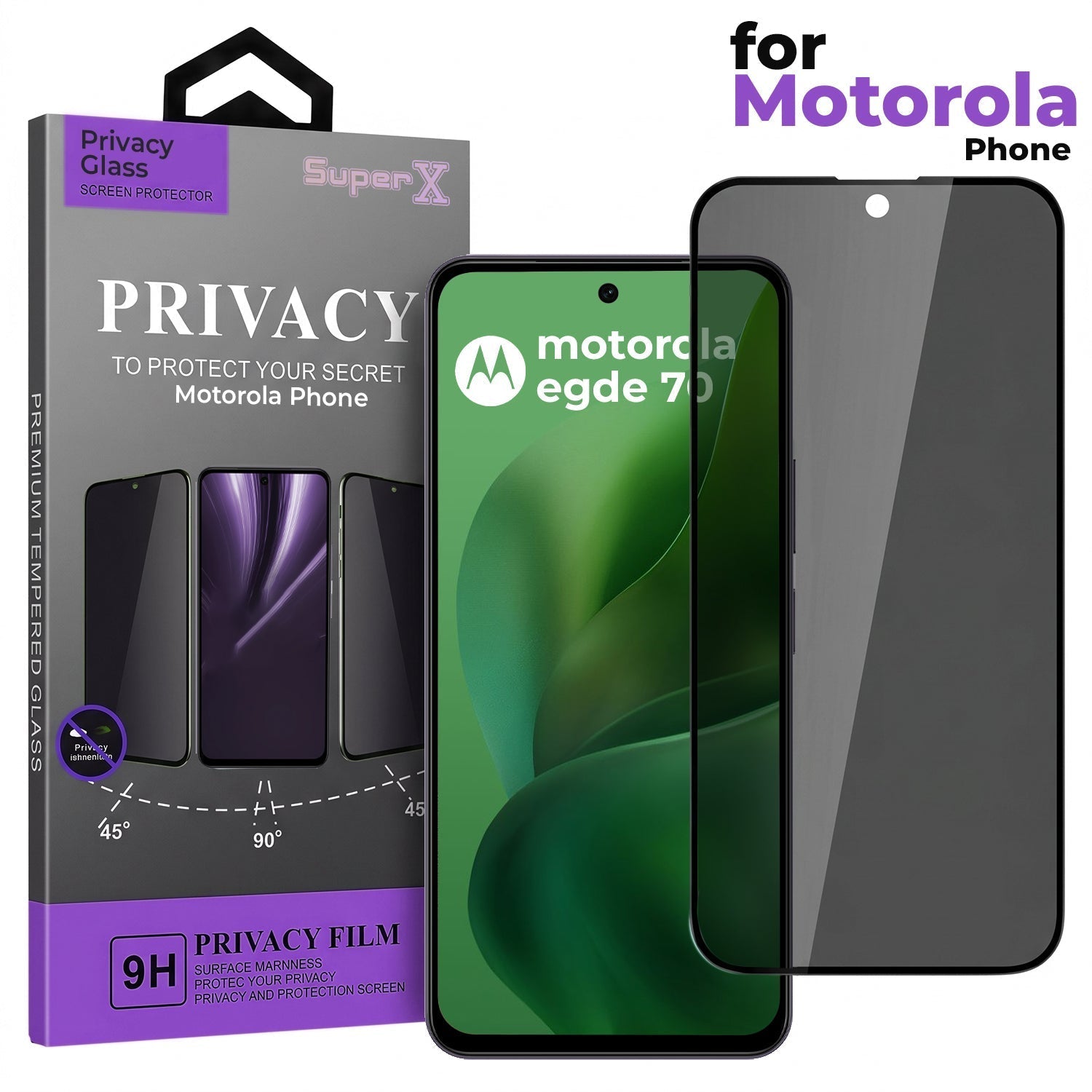 Motorola Edge 70 5G Original Luxury Magnifier Ring Stand Shockproof Airbags Corner Case