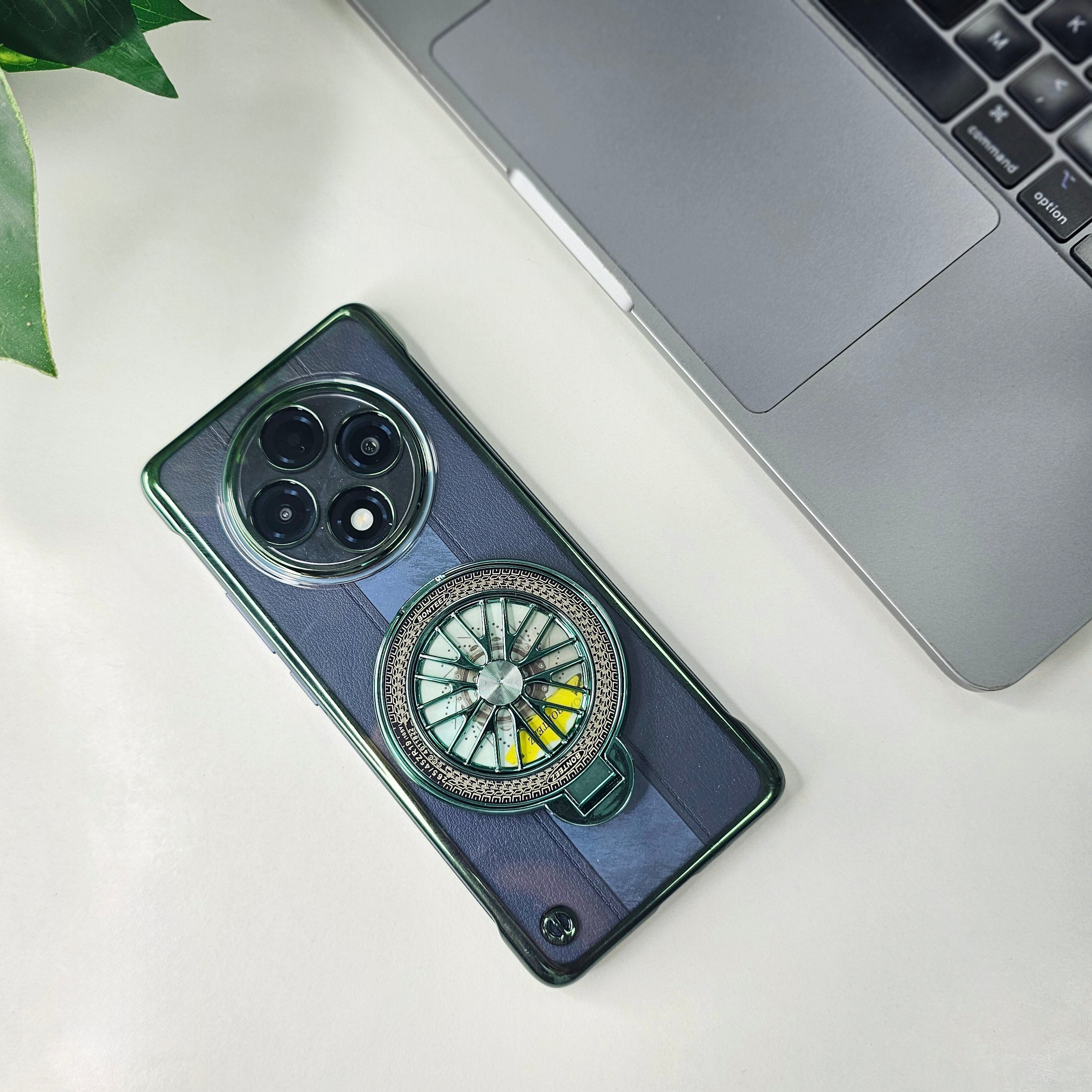 Oppo F27 Pro+ 5G Porsche® Wheel Frameless Case